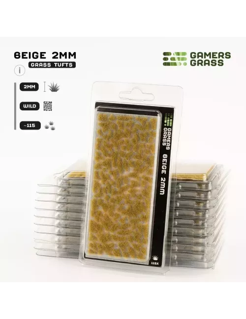 Regular Tufts - 2mm - Gamers GrassDécors & Figurines{image_id}