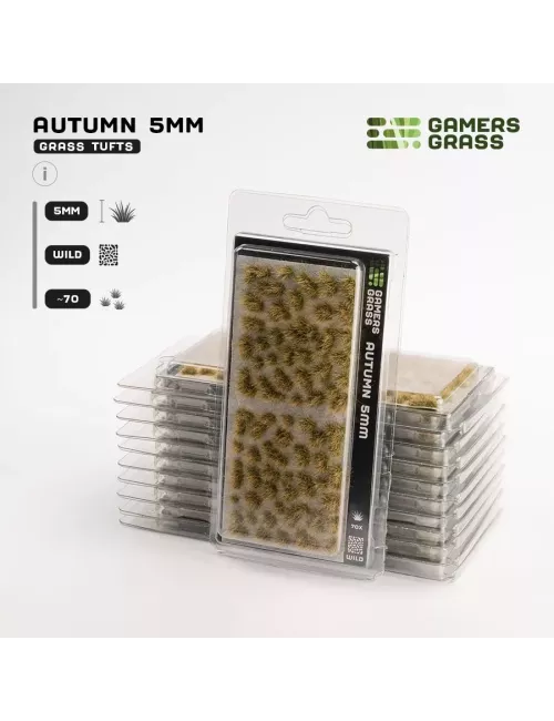 Regular Tufts - 4/5mm Wild - Gamers GrassRegular Tufts - 4/5mm Wild - Gamers Grass:AutumnDécors & Figurines{image_id}