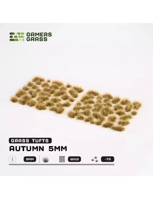 Regular Tufts - 4/5mm Wild - Gamers GrassRegular Tufts - 4/5mm Wild - Gamers Grass:AutumnDécors & Figurines{image_id}