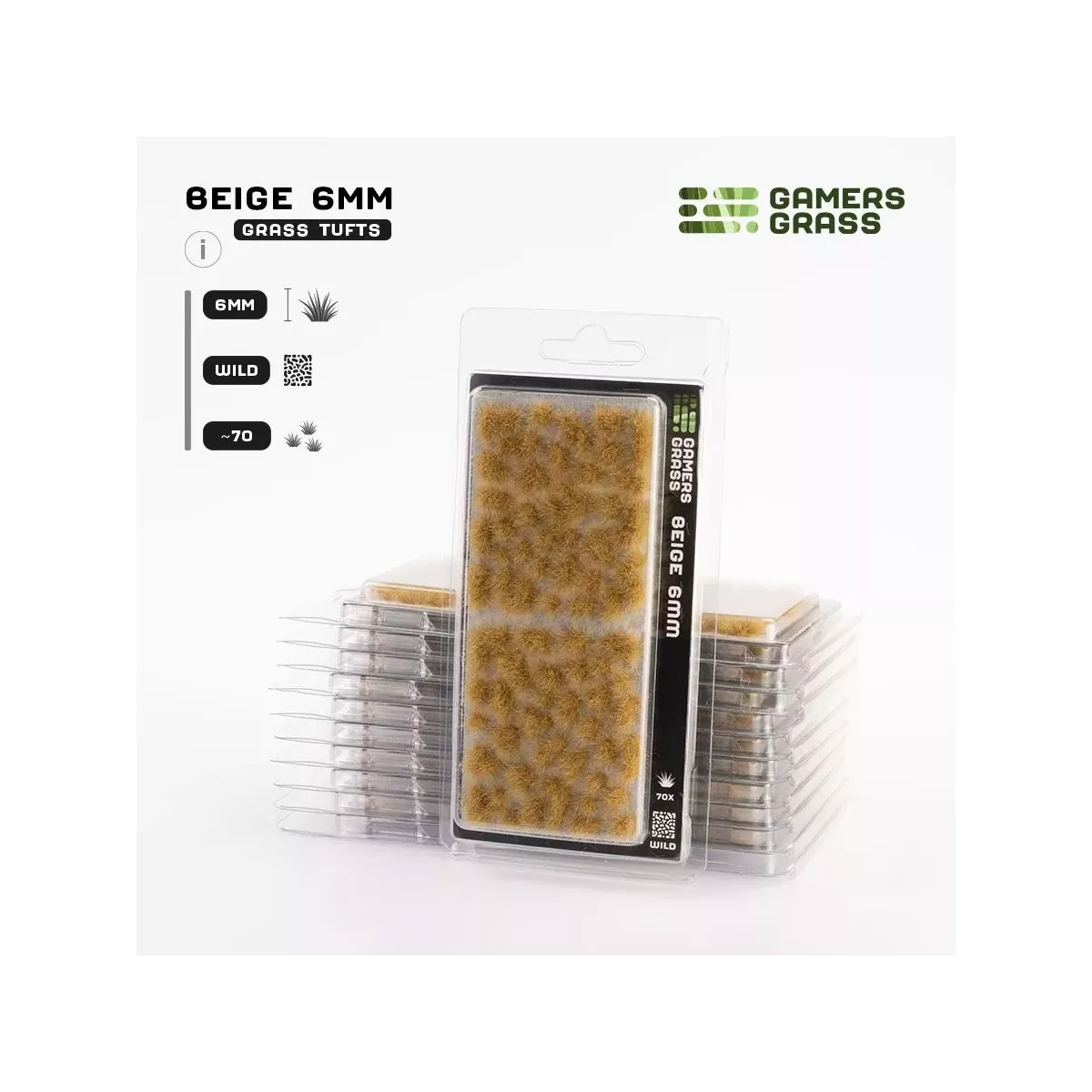 Regular Tufts - 6mm Wild - Gamers GrassModèle:BeigeDécors & Figurines{image_id}