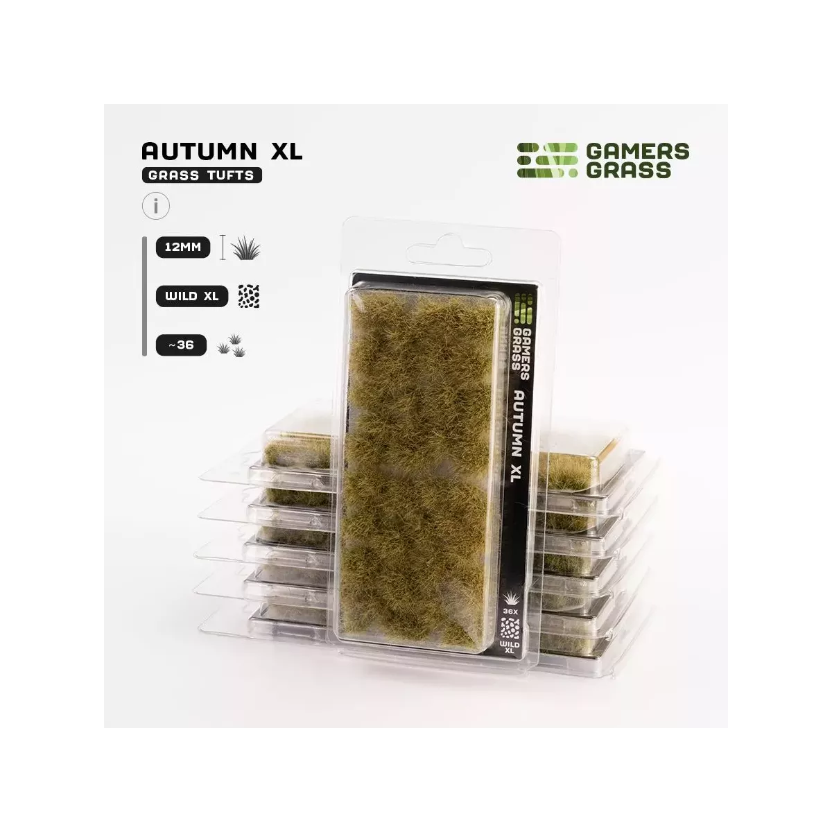 Regular Tufts - 8/12mm Wild XL - Gamers GrassModèle:AutumnDécors & Figurines{image_id}