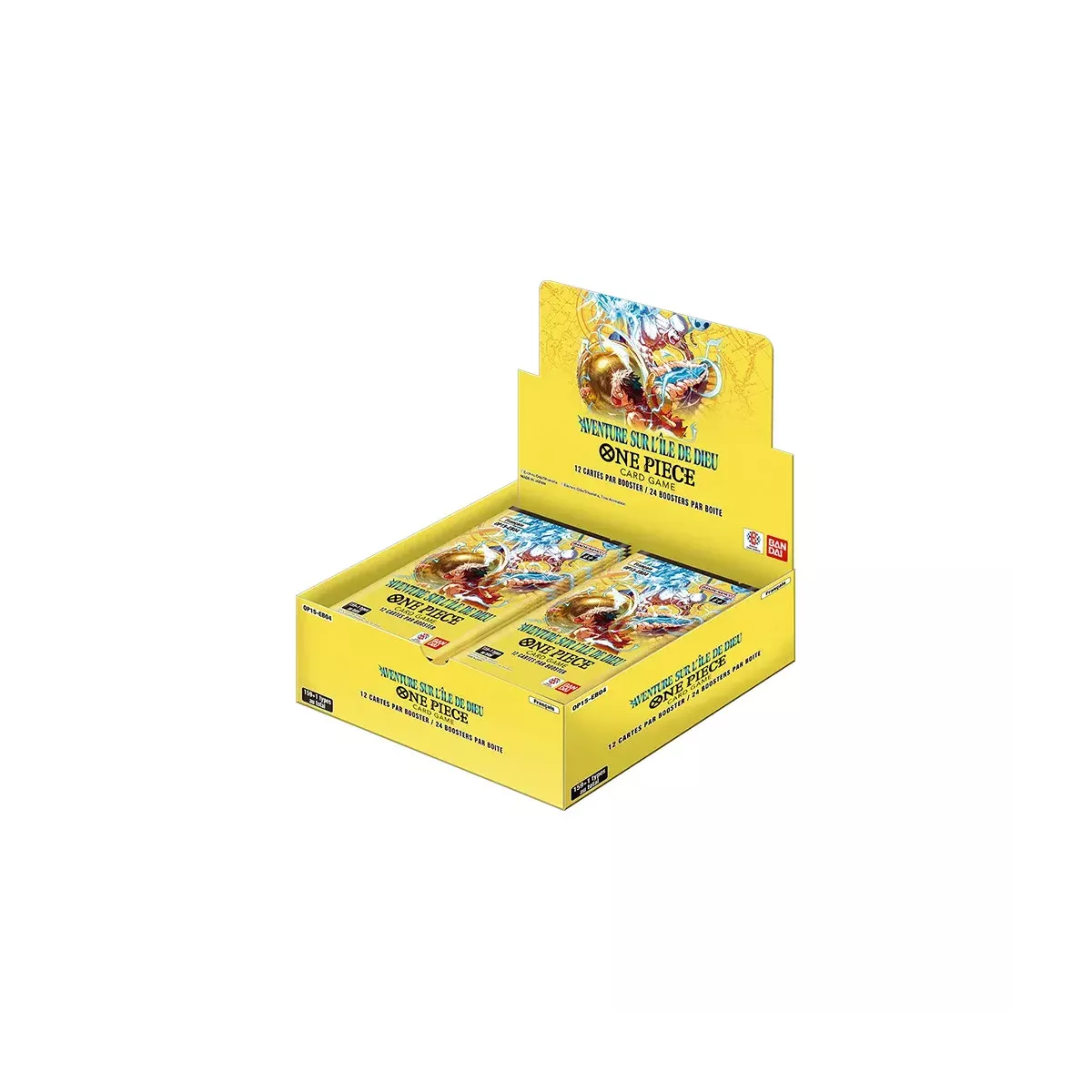 One Piece : Le Jeu de Cartes - OP15 Aventure sur l'île de Dieu - Display de 24 Boosters 