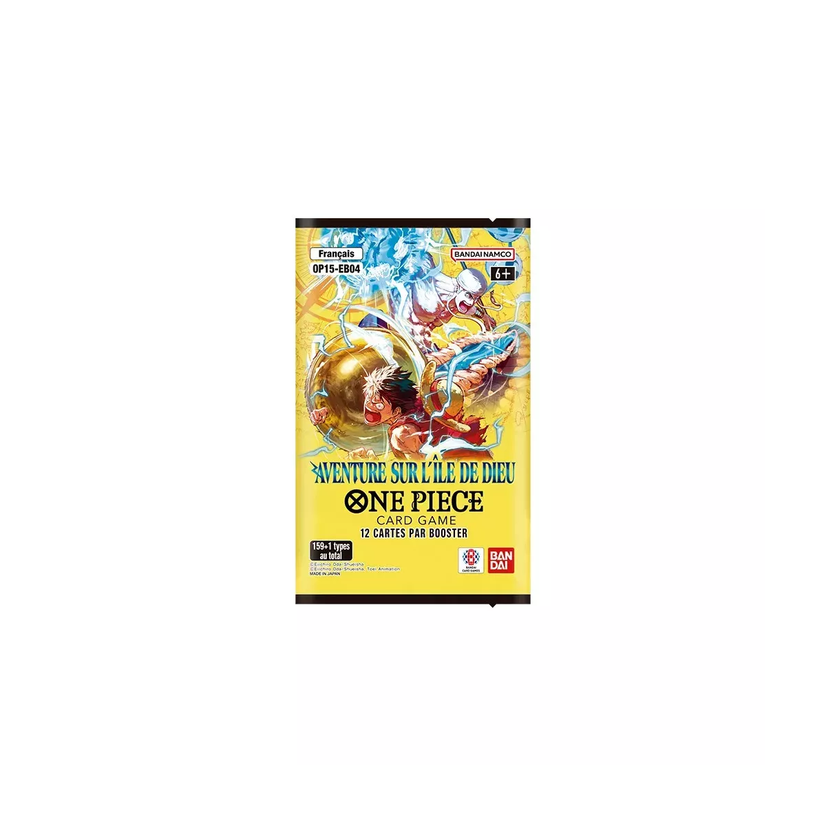 One Piece : Le Jeu de Cartes - OP15 Aventure sur l'île de Dieu - Display de 24 Boosters 