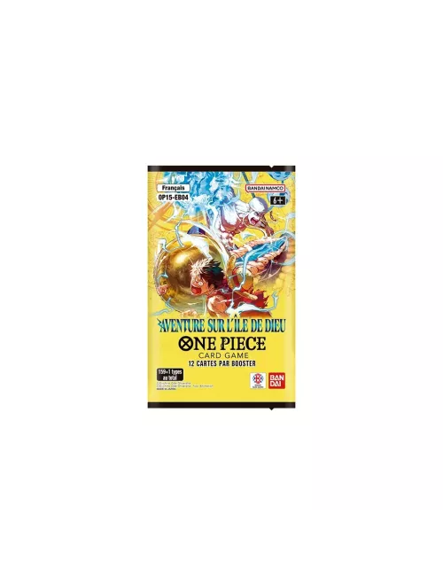 One Piece : Le Jeu de Cartes - OP15 Aventure sur l'île de Dieu - Booster 