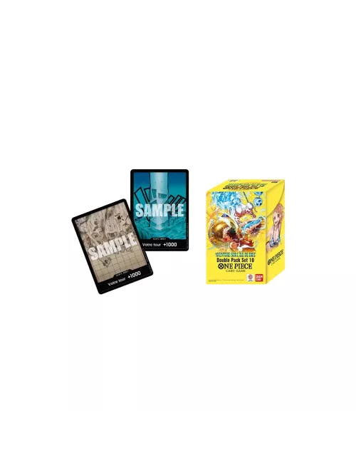 One Piece : Le Jeu de Cartes - OP15 Aventure sur l'île de Dieu - Double Pack 