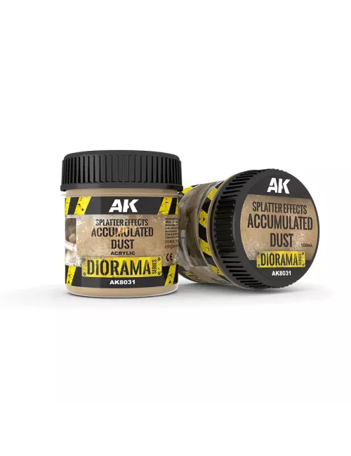 Splatter Effects Acrylic - Diorama Series AK InteractiveModèle:Accumulated DustPeinture{image_id}
