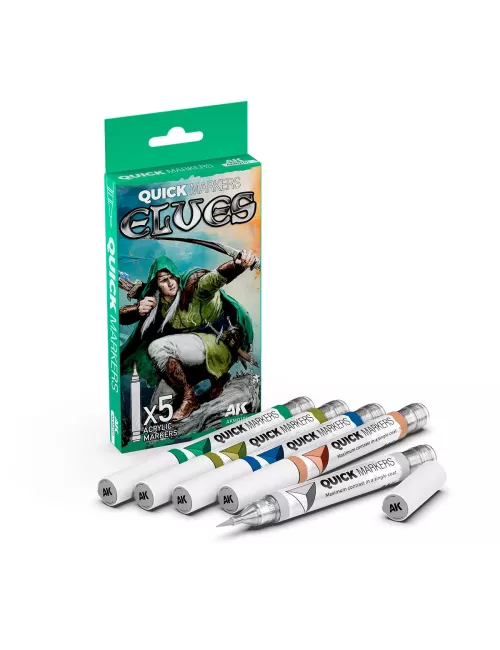 Quick Markers AK Interactive : Elves SetPeinture{image_id}