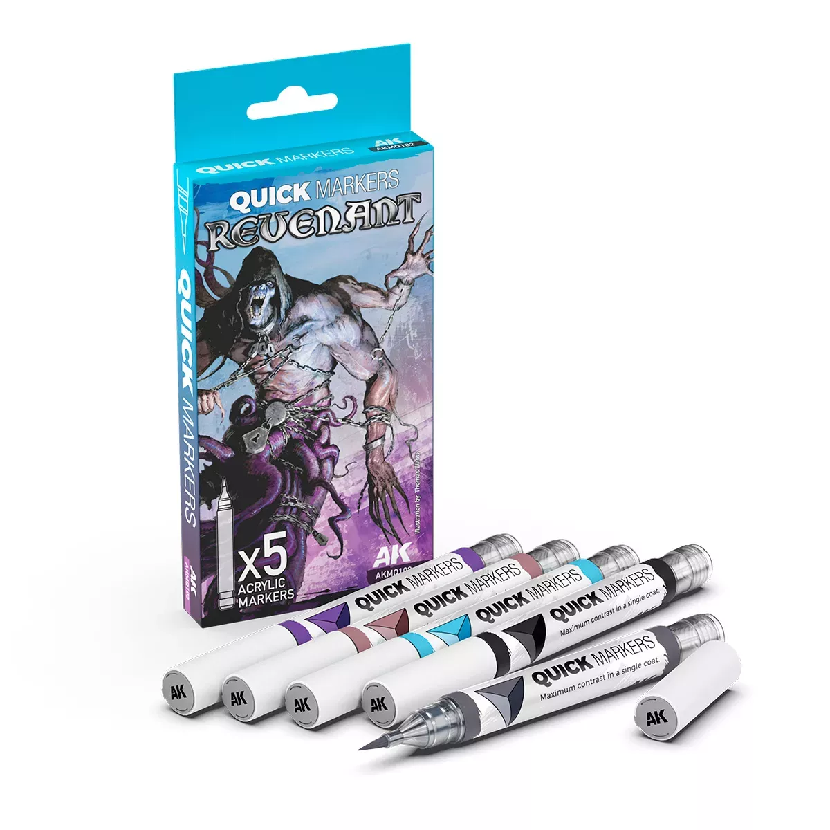 Quick Markers AK Interactive : Revenant SetPeinture{image_id}