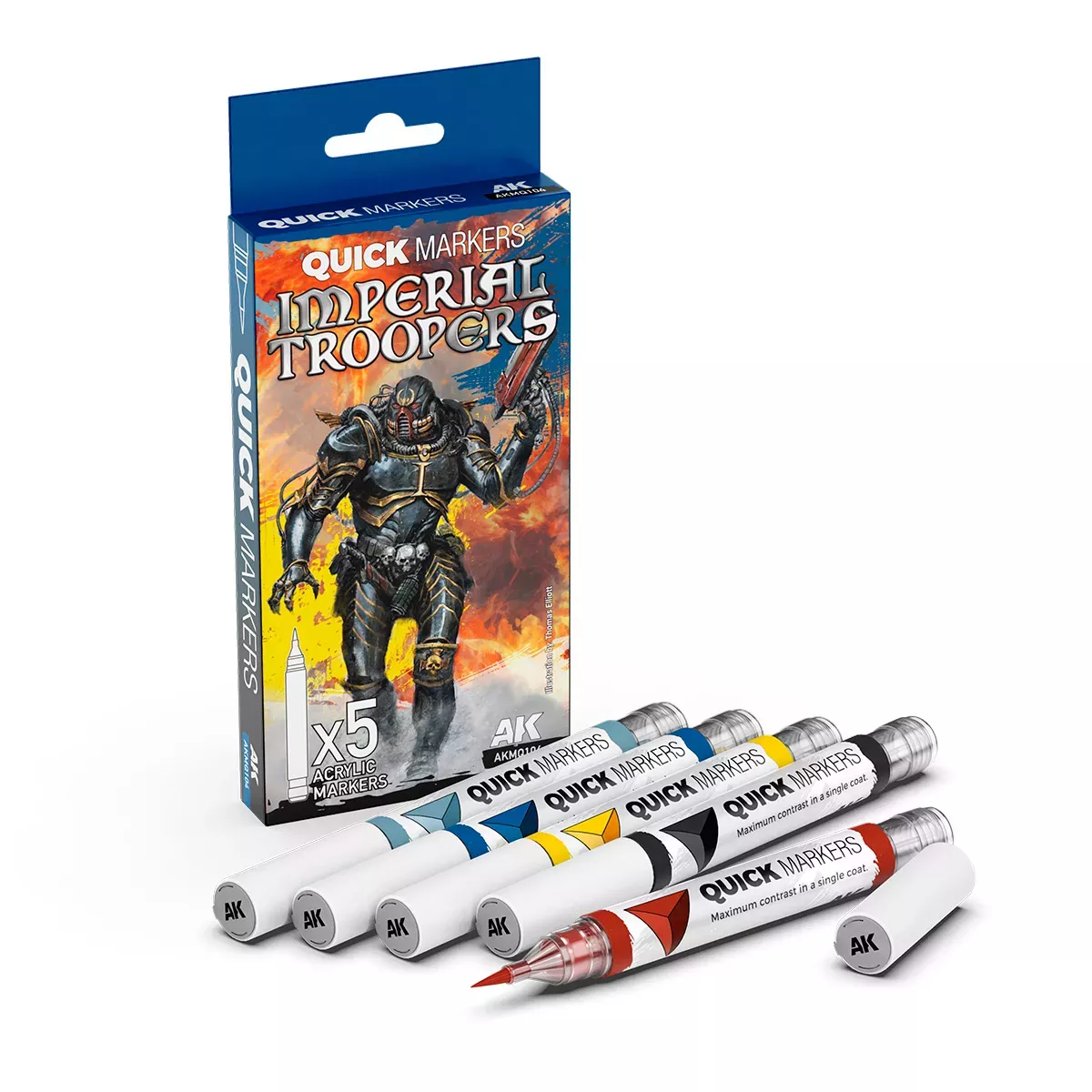 Quick Markers AK Interactive : Imperial Troopers SetPeinture{image_id}