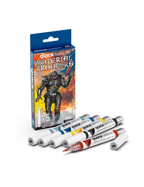 Quick Markers AK Interactive : Imperial Troopers SetPeinture{image_id}