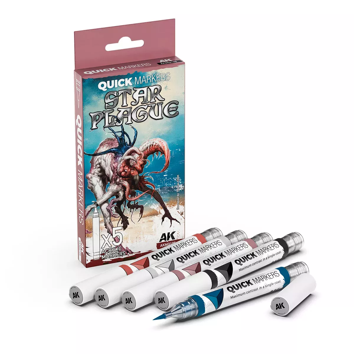 Quick Markers AK Interactive : Star Plague SetPeinture{image_id}
