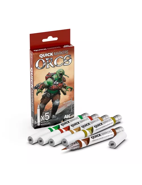 Quick Markers AK Interactive : Orcs SetPeinture{image_id}