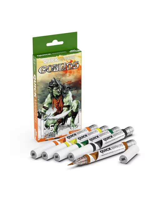 Quick Markers AK Interactive : Goblins SetPeinture{image_id}