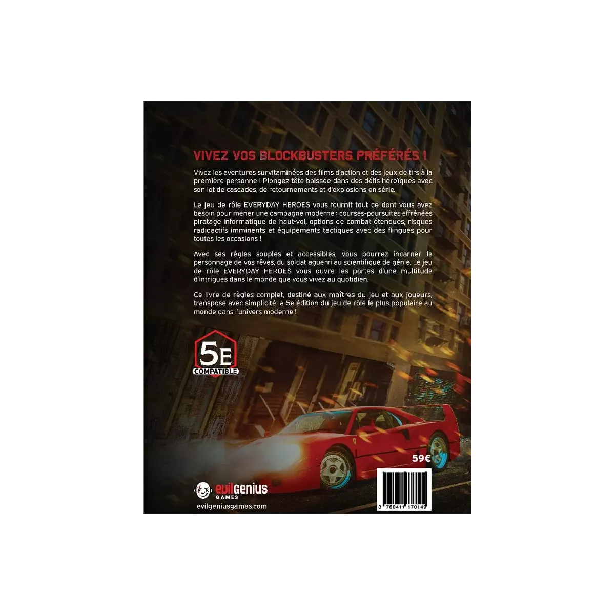 Everyday Heroes - Livre de Règles 