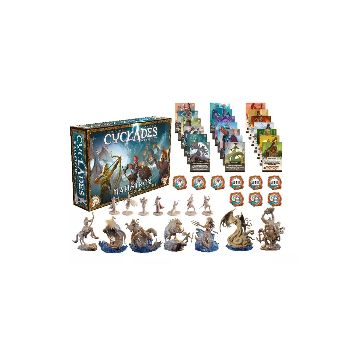 Cyclades : Maelström - Version Deluxe - ExtensionConquête & Affrontement{image_id}