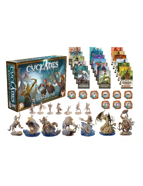 Cyclades : Maelström - Version Deluxe - ExtensionConquête & Affrontement{image_id}