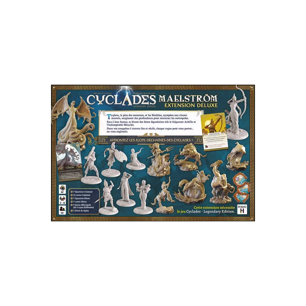 Cyclades : Maelström - Version Deluxe - ExtensionConquête & Affrontement{image_id}
