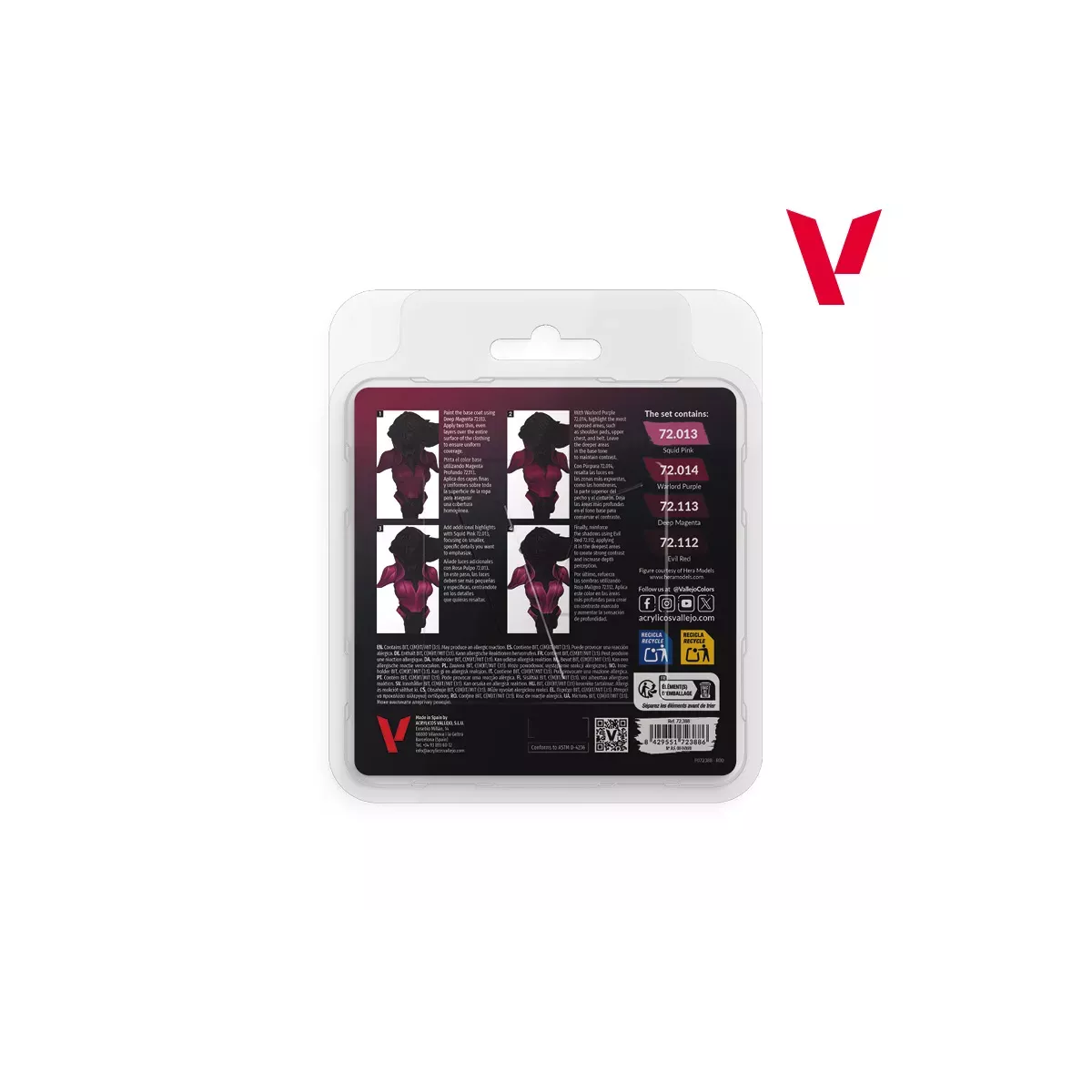 Game Color Set Magenta - PeinturePeinture{image_id}