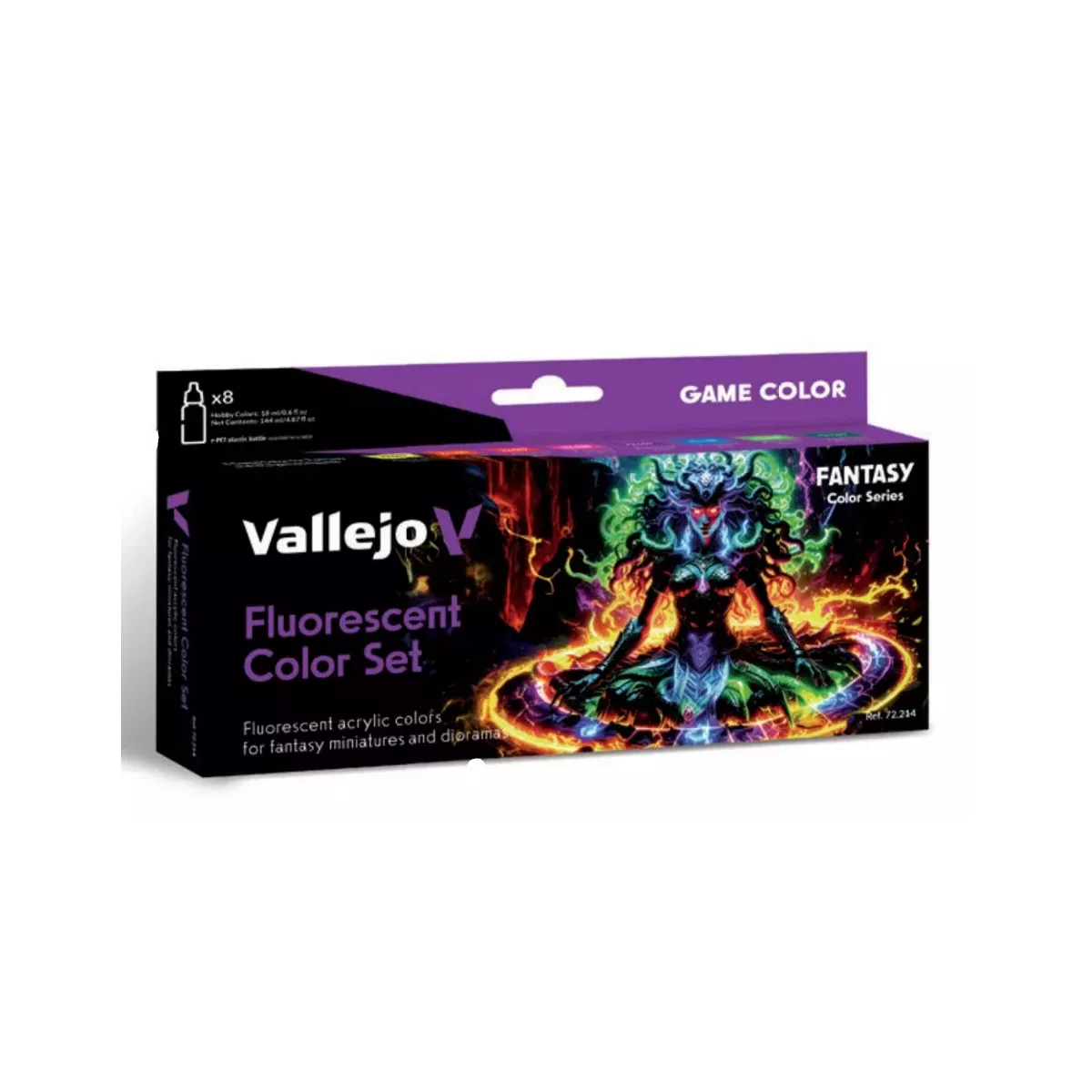 Game Color Fluo : Fluorescent Color Set - PeinturePeinture{image_id}