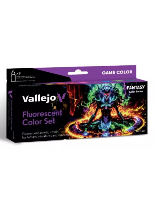 Game Color Fluo : Fluorescent Color Set - PeinturePeinture{image_id}