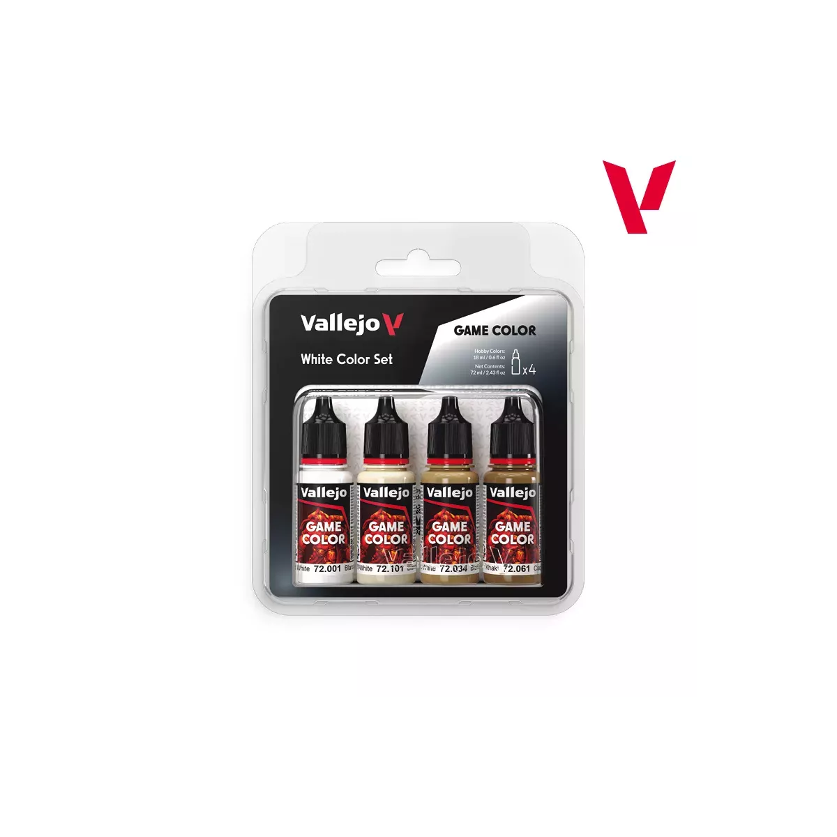 Game Color Set White - Peinture