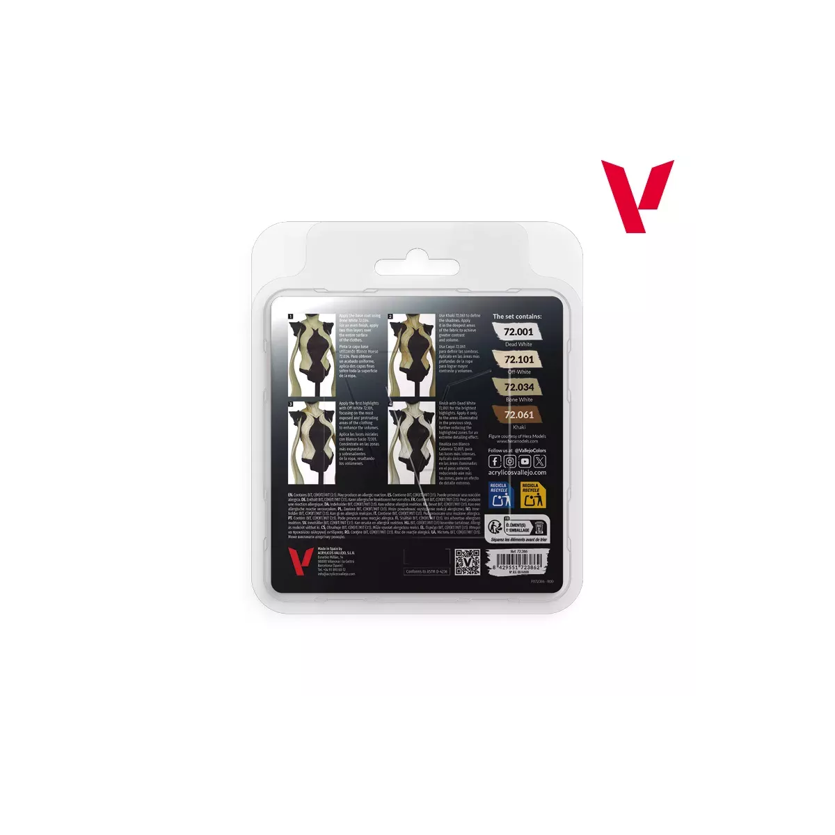 Game Color Set White - Peinture