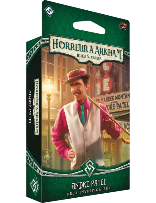 Horreur à Arkham JCE : André Patel - Extension Investigateur