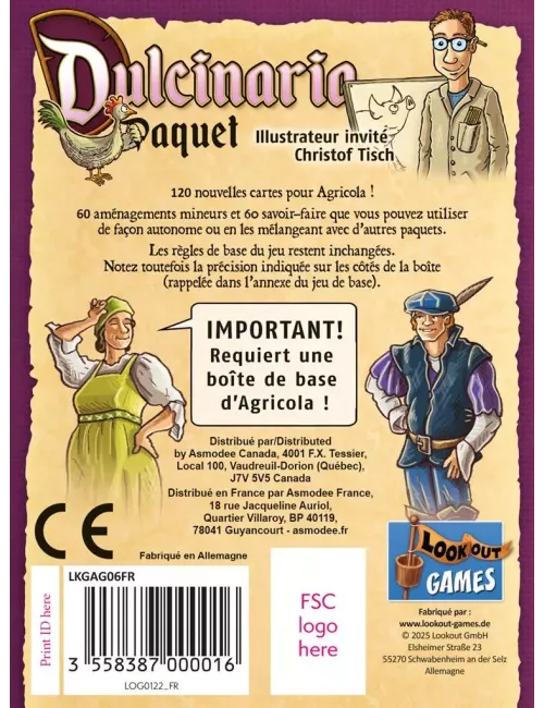 Agricola : Dulcinaria - ExtensionGestion & Optimisation{image_id}