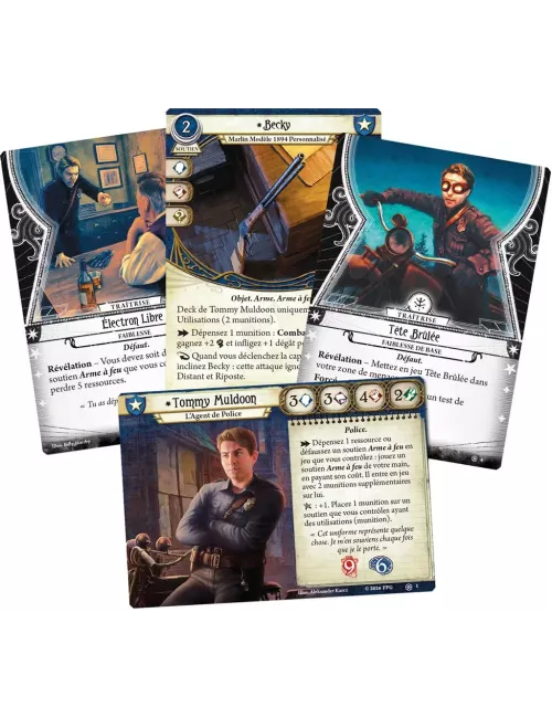 Horreur à Arkham JCE : Tommy Muldoon - Extension Investigateur - Ludum.fr