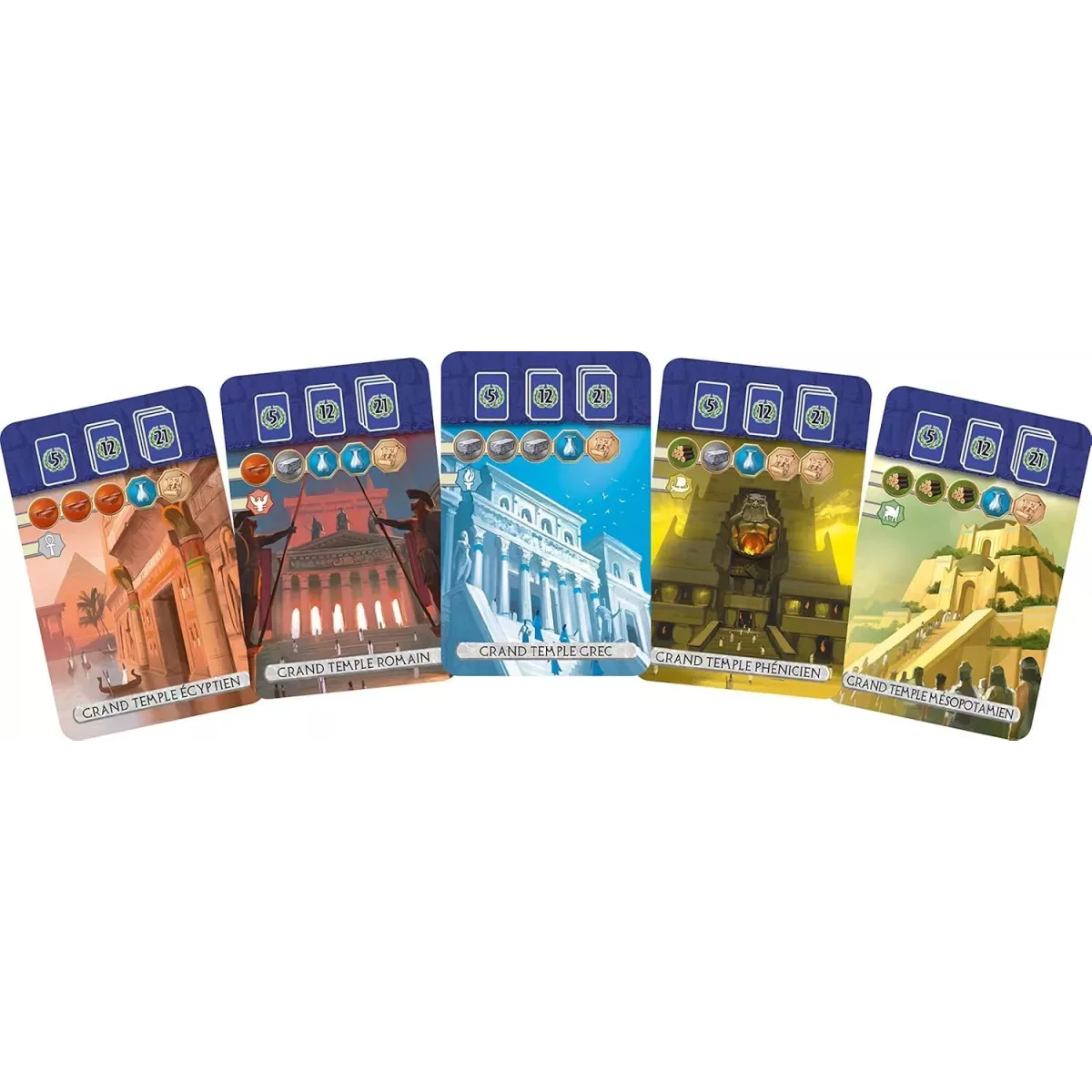 7 Wonders Duel : Panthéon - Extension Matériel 2