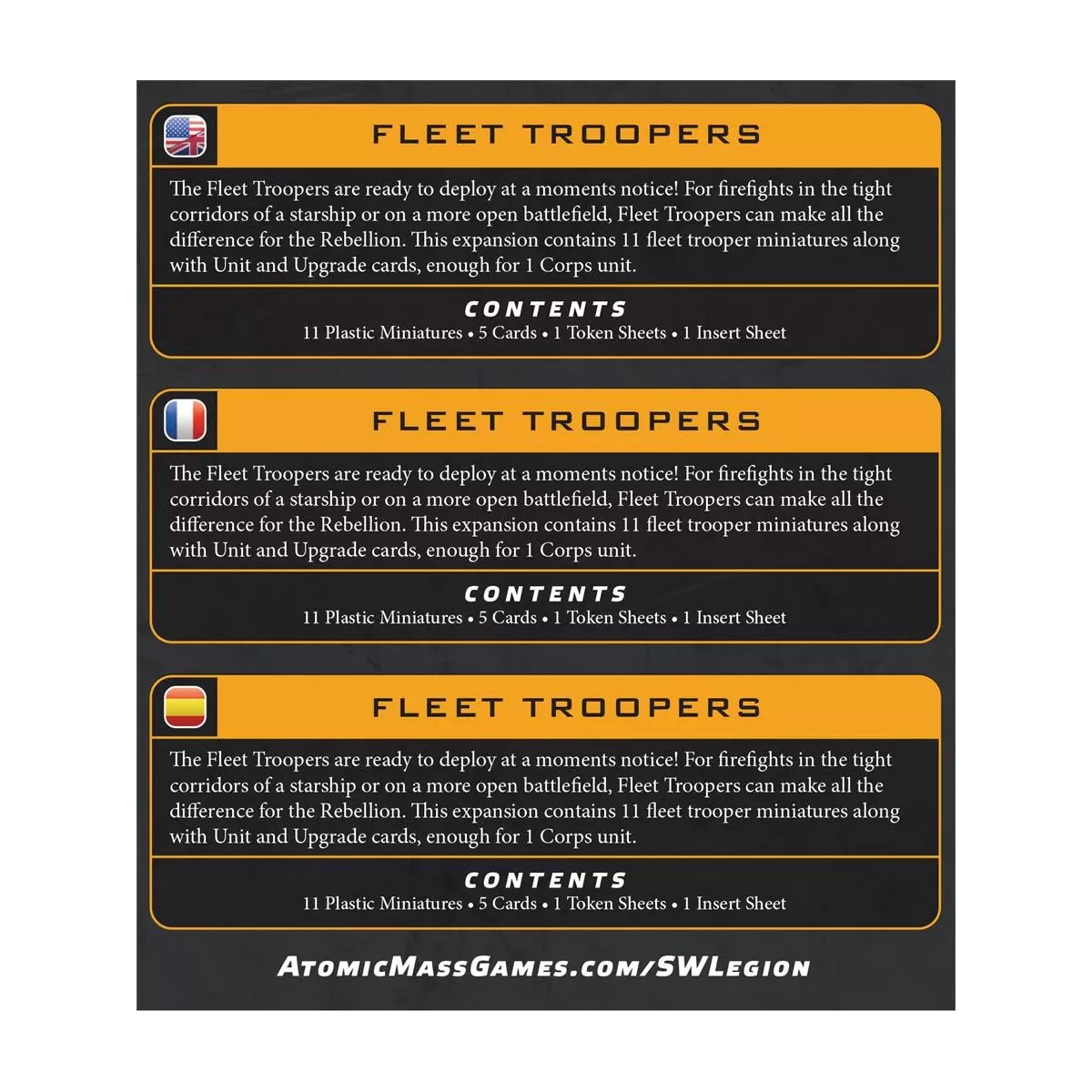 Star Wars : Légion - Fleet Troopers (Reissue) - Extension d'UnitéConquête & Affrontement{image_id}