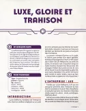 Chroniques Oubliées Contemporain 2ème Édition : Luxe, Gloire et Trahison 