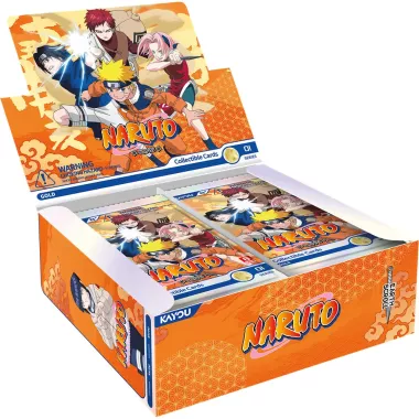 Naruto : Earth Scroll - Series 01 Gold - Display de 20 Boosters 