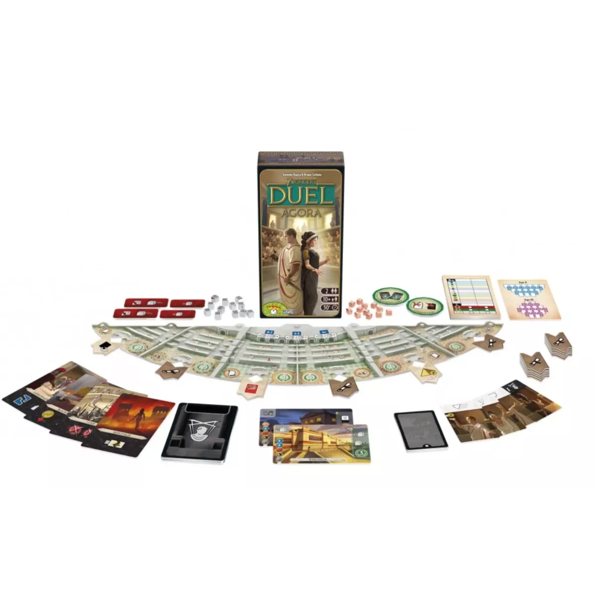 7 Wonders Duel : Agora - Extension Matériel