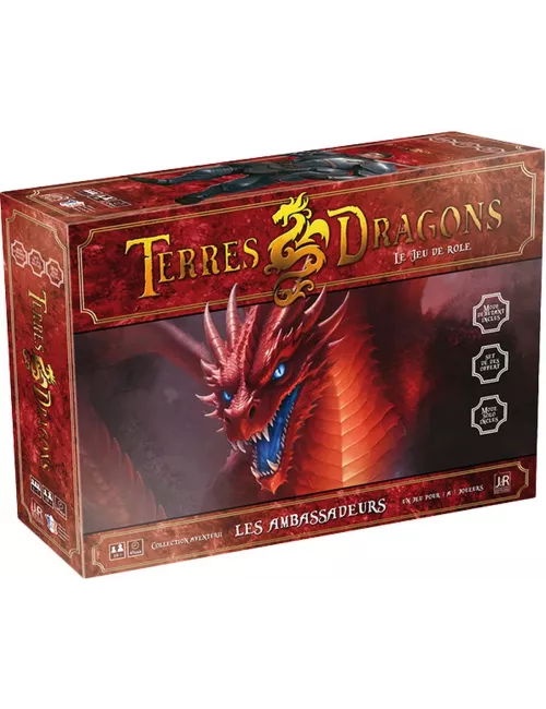 Terres-Dragons : le Jeu de Rôle - Coffret