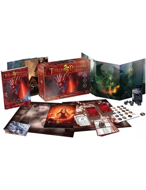 Terres-Dragons : le Jeu de Rôle - Coffret