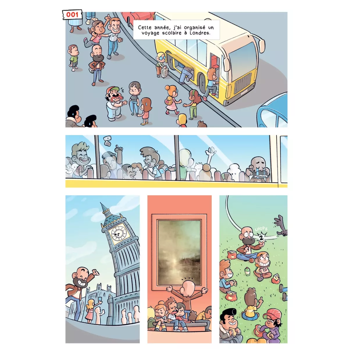 Dans la Tête de Monsieur Prof - Voyages à Londres : La BD dont vous êtes le héros