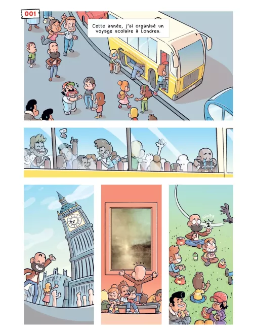 Dans la Tête de Monsieur Prof - Voyages à Londres : La BD dont vous êtes le héros