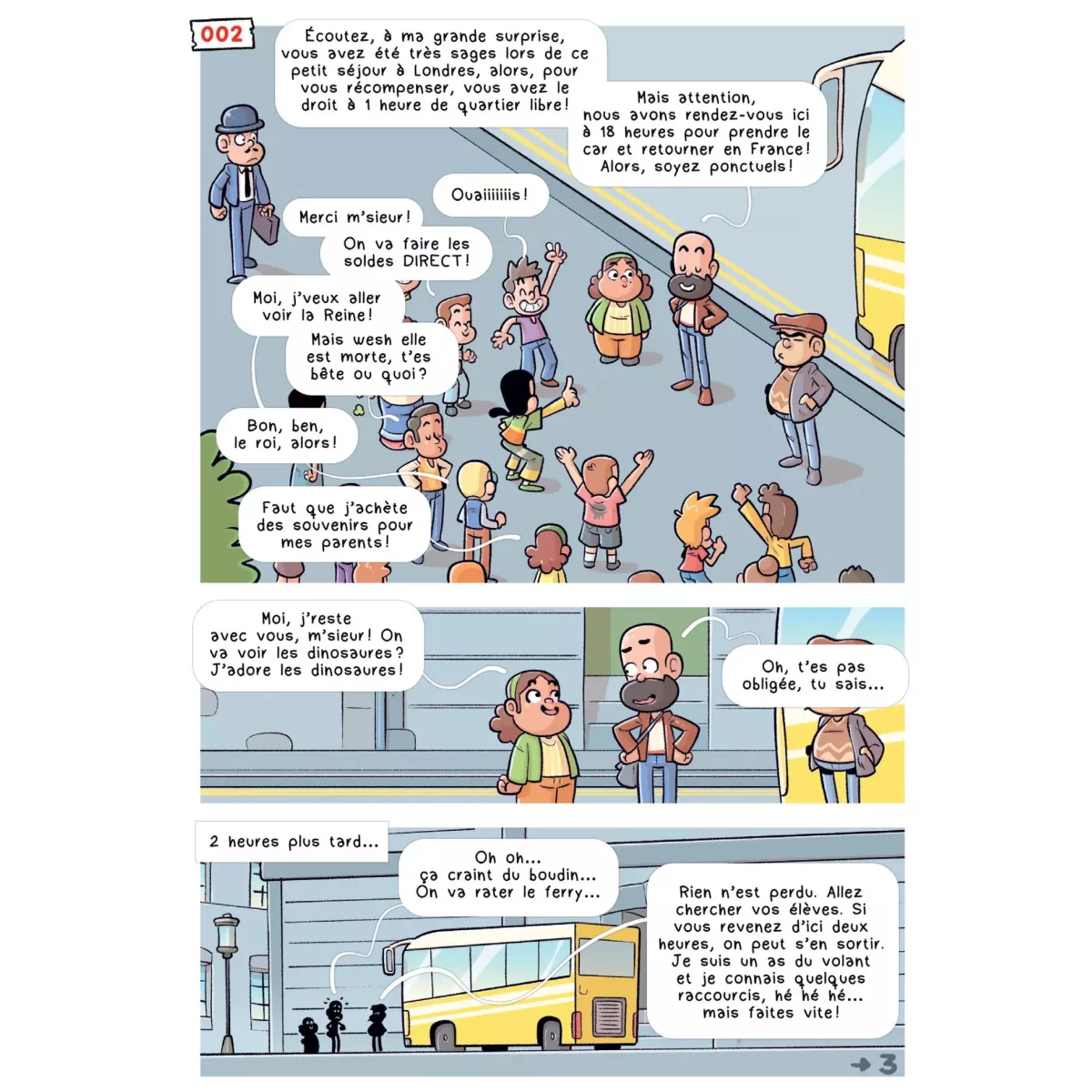 Dans la Tête de Monsieur Prof - Voyages à Londres : La BD dont vous êtes le héros