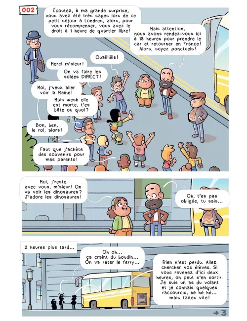 Dans la Tête de Monsieur Prof - Voyages à Londres : La BD dont vous êtes le héros