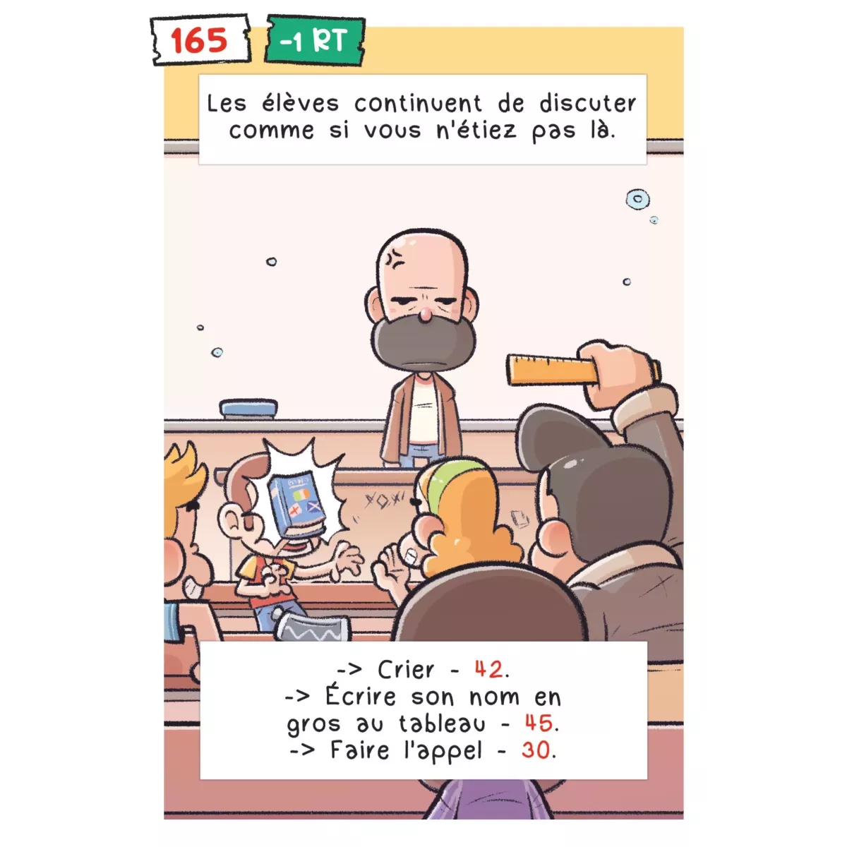 Dans la Tête de Monsieur le Prof - La BD dont vous êtes le héros