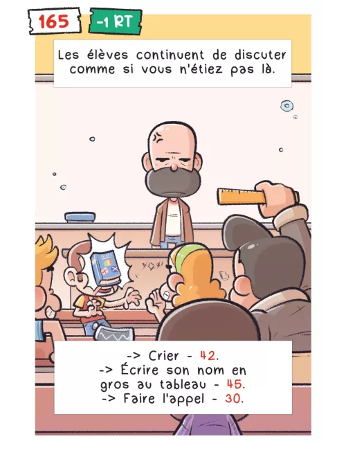 Dans la Tête de Monsieur le Prof - La BD dont vous êtes le héros