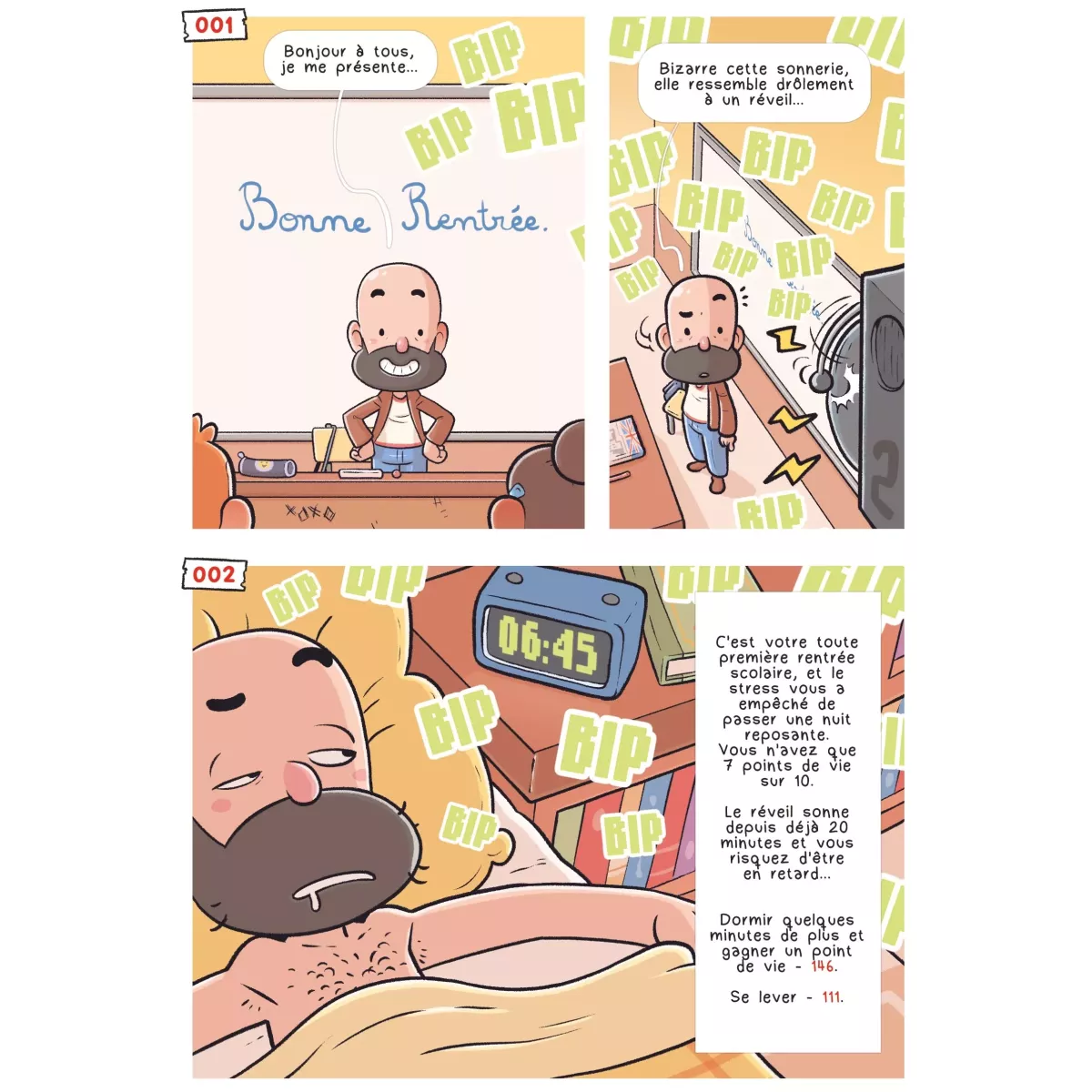 Dans la Tête de Monsieur le Prof - La BD dont vous êtes le héros