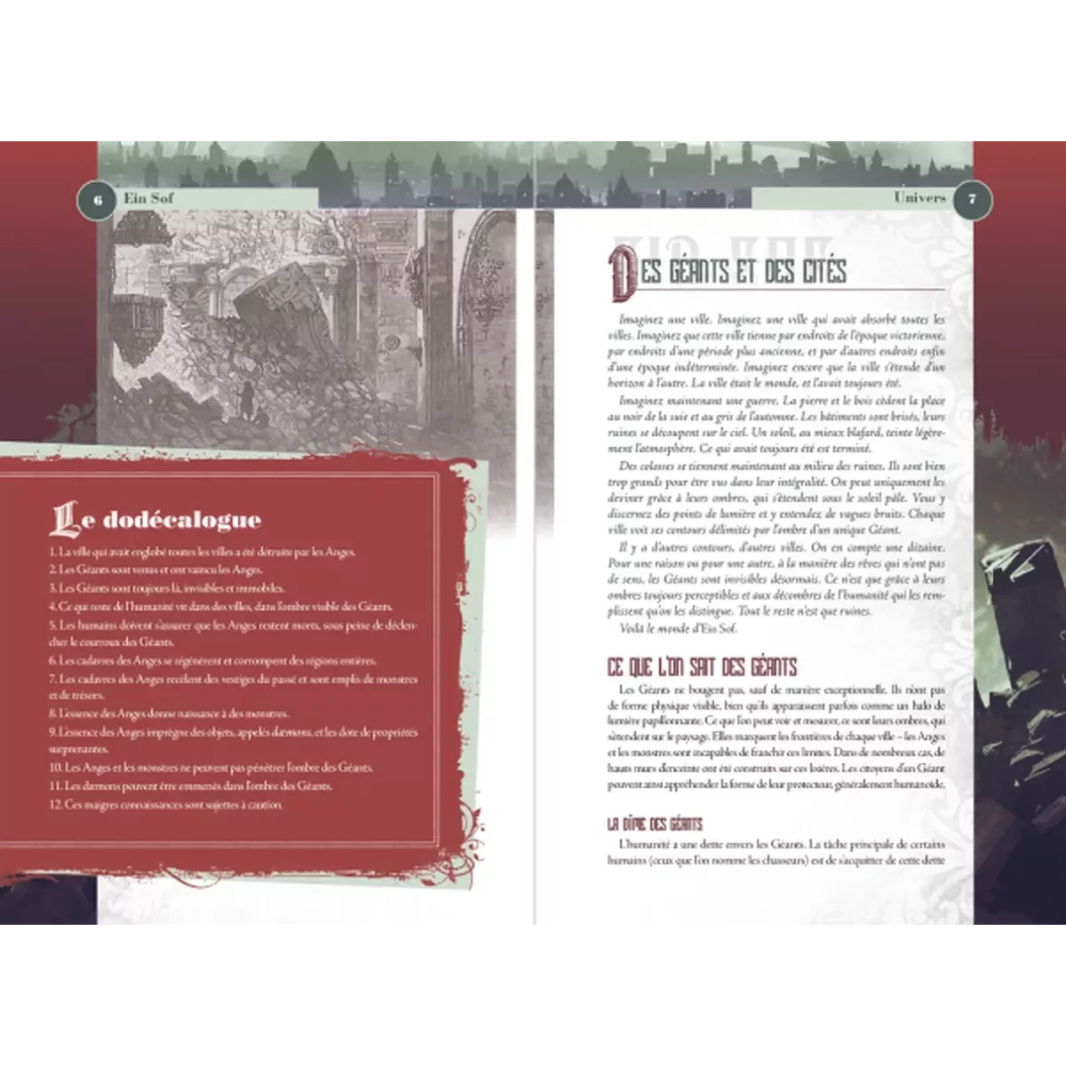 Ein Sof - Guide du Joueur & Écran 