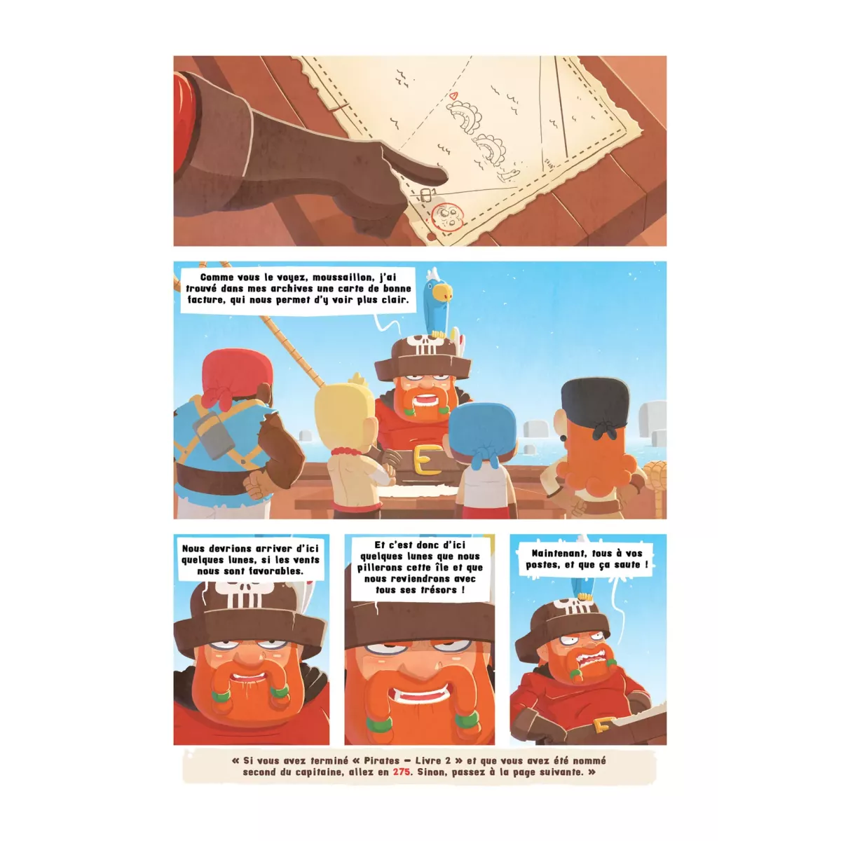 Pirates, Livre 3 : La BD dont vous êtes le héros 