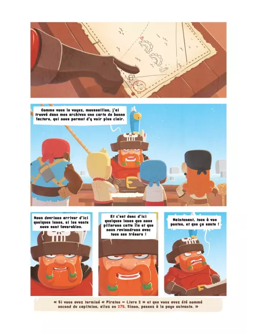 Pirates, Livre 3 : La BD dont vous êtes le héros 