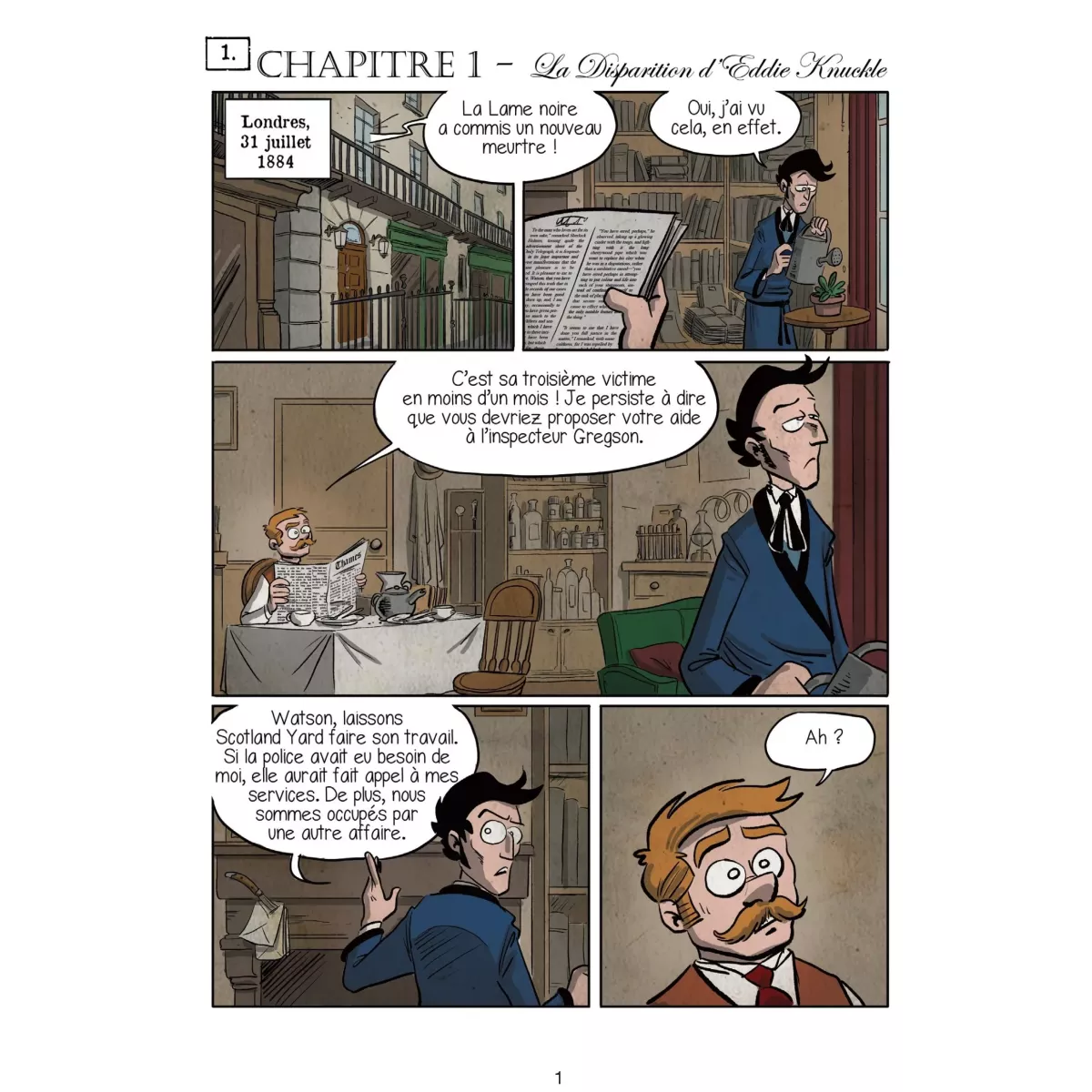 Sherlock Holmes - Ténèbres sur Londres : La BD dont vous êtes le héros 