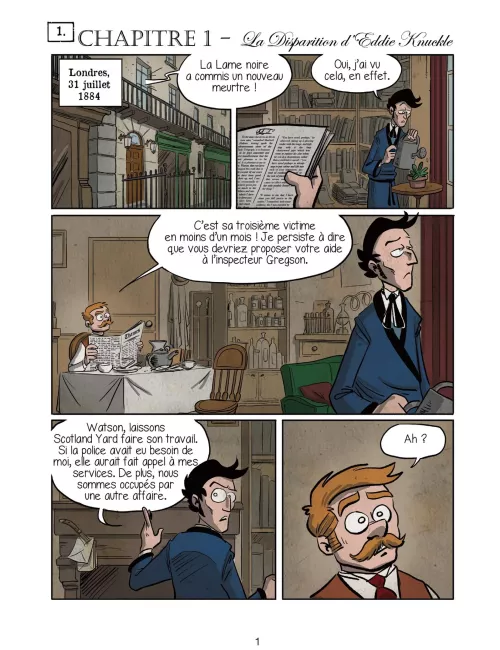 Sherlock Holmes - Ténèbres sur Londres : La BD dont vous êtes le héros 