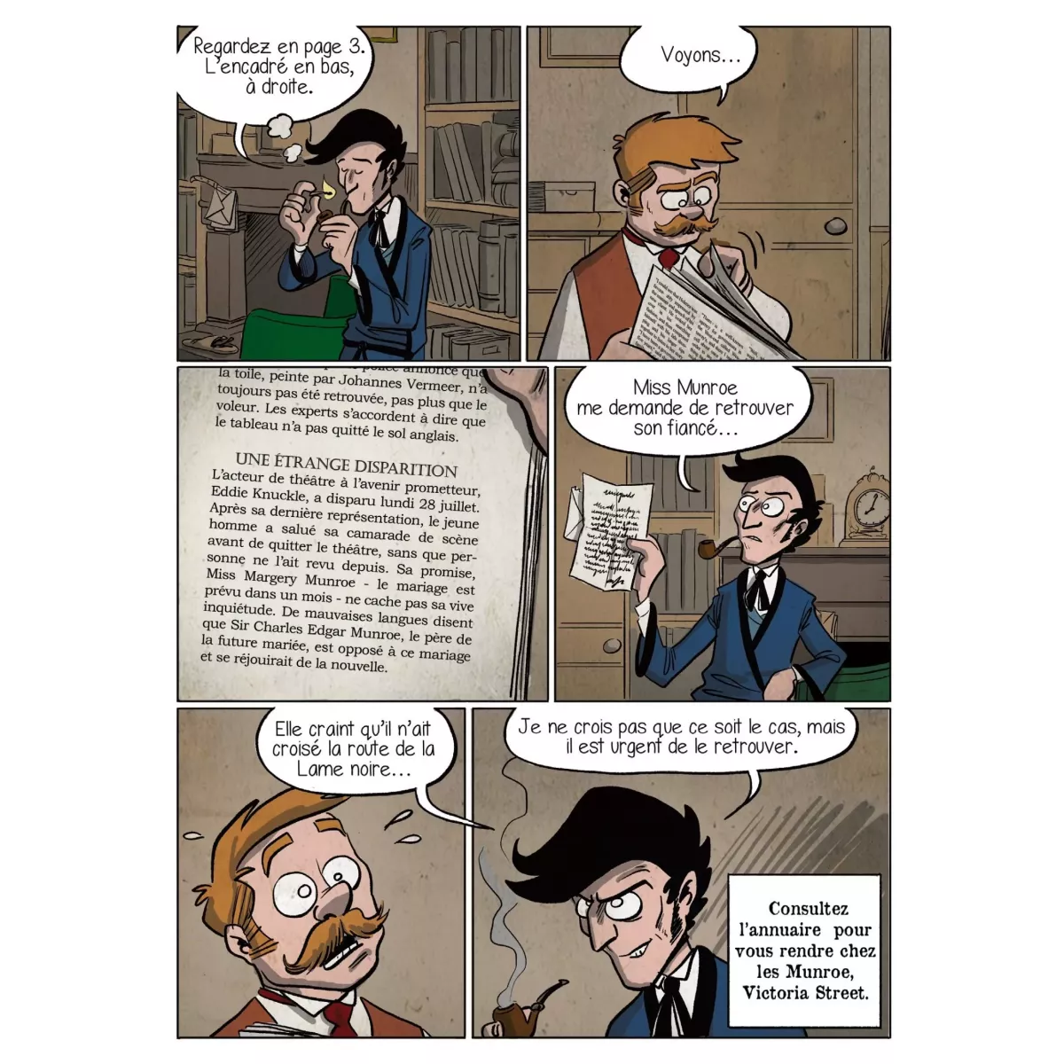 Sherlock Holmes - Ténèbres sur Londres : La BD dont vous êtes le héros 