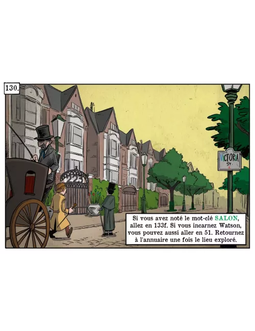 Sherlock Holmes - Ténèbres sur Londres : La BD dont vous êtes le héros 